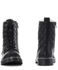 CELIA BEST SELLERS Ranger Quilted Sherpa Lace-up - Womens