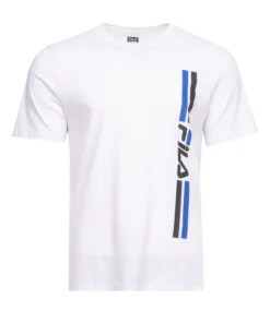 FILA BEST SELLERS Crew W/ Vertical Stripe Tee - Mens