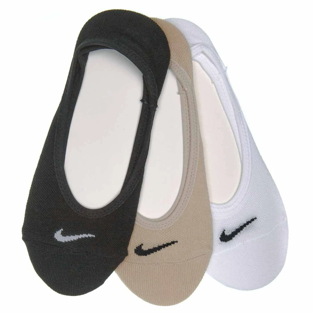 NIKE BEST SELLERS 3 Pack Womens Everyday Lightweight Footie