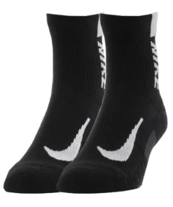 NIKE ACCESSORIES 2 Pack Unisex Multiplier Running Quarter