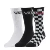 VANS BEST SELLERS 3 Pack Mens Large Classic Crew