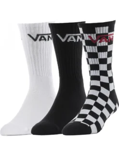 VANS BEST SELLERS 3 Pack Mens Large Classic Crew