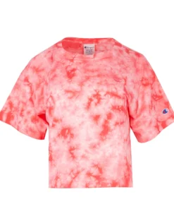 CHAMPION BEST SELLERS Cropped Tye Dye Tee - Womens